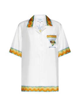 Casablanca Afro Cubism Tennis Club Shirt