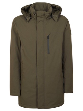 Woolrich Mountain Hooded Down Parka Coat