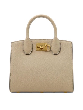 Ferragamo Studio Box Small Top Handle Bag