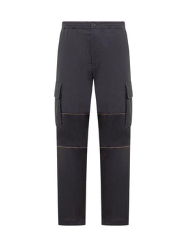 Marni Stitch Detailed Straight-Leg Cargo Pants