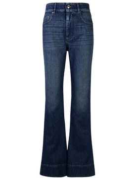 Sportmax 'Robinia' Blue Cotton Jeans