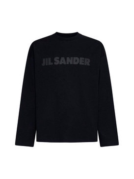 Jil Sander Logo Printed Crewneck T-Shirt