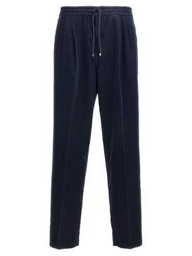 Brunello Cucinelli Drawstring Corduroy Trousers