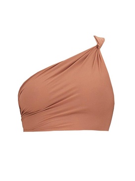 Rick Owens Twist One-Shoulder Bikini Top