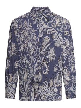 Etro Paisley Patterned Buttoned Shirt