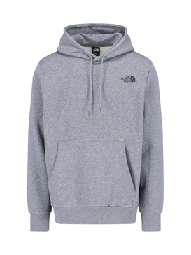 The North Face Logo Printed Drawstring Hoodie