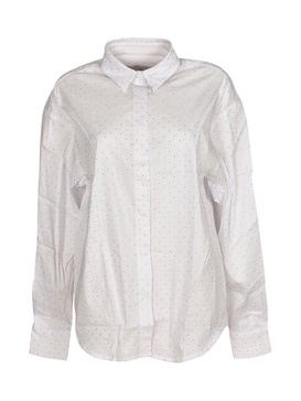 Chiara Ferragni Embellished Poplin Shirt