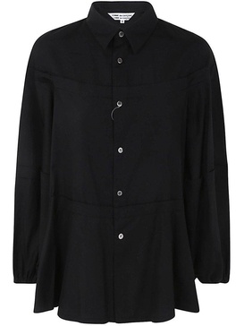 Comme des Garçons Shirt Balloon Sleeved Buttoned Shirt