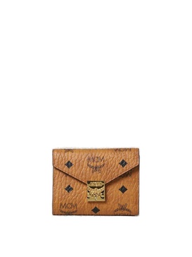 MCM Logo Printed Wallet