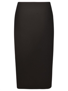 Alessandra Rich Slit Detailed Zipped Pencil Skirt