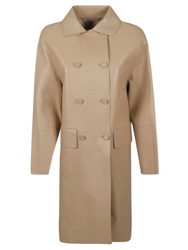 Ermanno Scervino Double-Breasted Long Coat