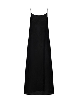 Uma Wang Scoop Neck Midi Slip Dress