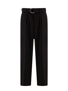 Nanushka Straight Leg Belted Trousers