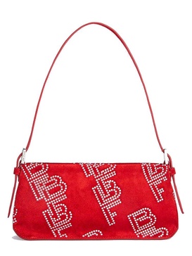 By Far Dulce Embellished Zipped Shoulder Bag