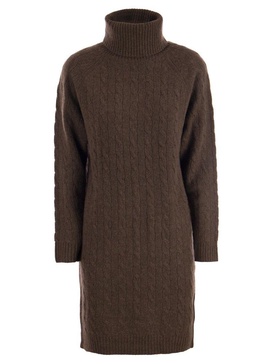 Polo Ralph Lauren Wool And Cashmere Turtleneck Dress