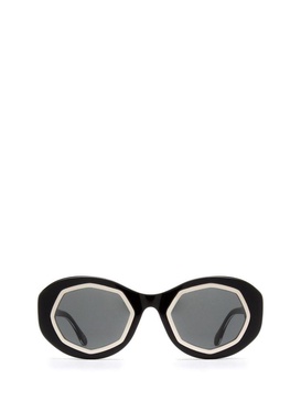 Marni Eyewear Oval-Frame Sunglasses