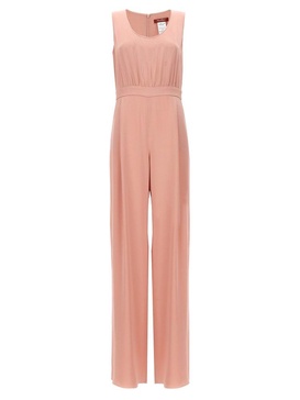 Max Mara Studio Tropea Sleeveless Wide Leg Jumpsuit