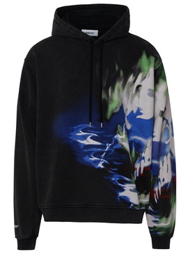 Ambush Graphic-Printed Drawstring Hoodie