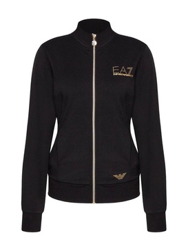 Ea7 Emporio Armani Logo-Embellished Zipped Track Jacket