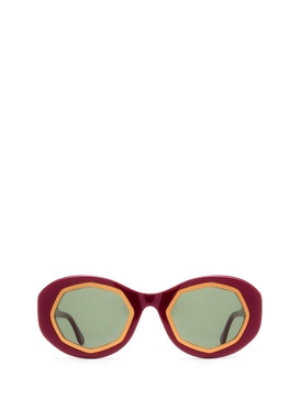 Marni Eyewear Oval-Frame Sunglasses