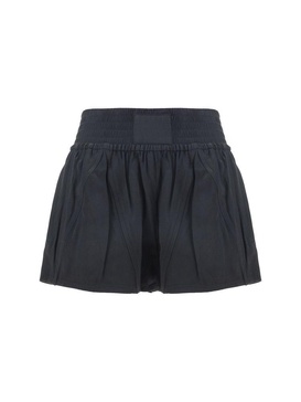 Alexander Wang Logo Tag Wide Elastic Mini Short