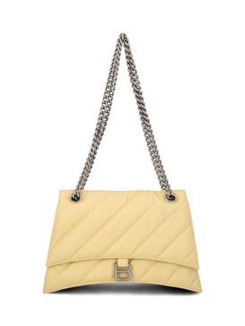 Balenciaga Crush Chain Quilted Medium Shoulder Bag