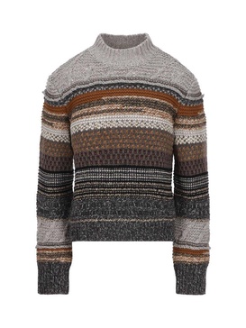 Multicolor Cashmere Blend Sweater