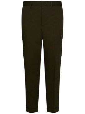 Etro Pegaso-Motif Mid-Rise Cropped Trousers