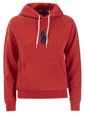 Polo Ralph Lauren Pony Patch Drawstring Hoodie