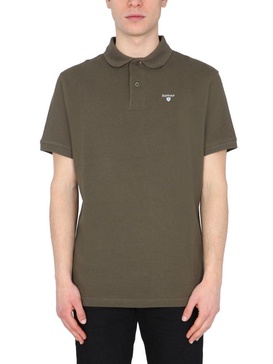 Barbour Logo Embroidered Polo Shirt