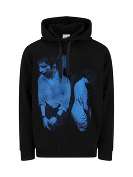 Burberry Mod-Printed Drawstring Hoodie