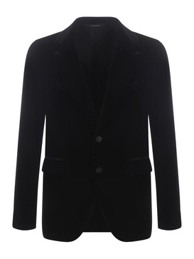 Tagliatore Flap-Pocketed Single-Breasted Blazer