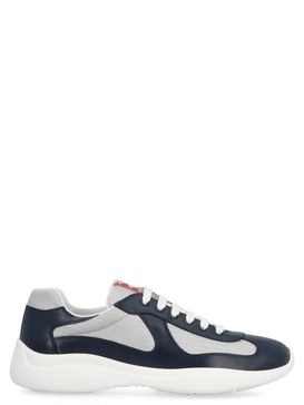 Men's America's Cup Patent Leather Patchwork Sneakers