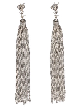 Saint Laurent LouLou Tassel Earrings