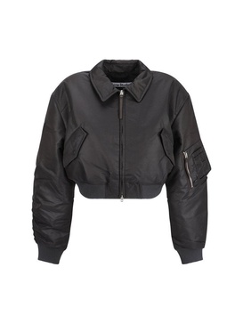 Acne Studios Cropped Zip-Up Jacket