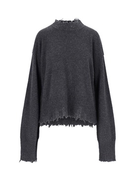 Uma Wang Raw-Edge Drop Shoulder Jumper