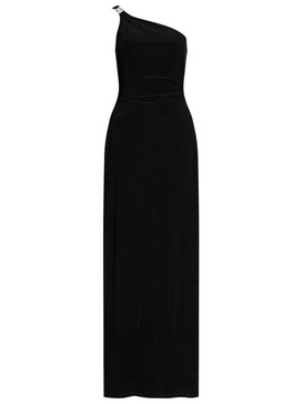 Lauren Ralph Lauren One-Shoulder Embellished Maxi Dress