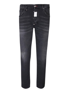 Philipp Plein Logo Patch Skinny Jeans