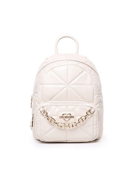 Love Moschino Quilted Chain-Linked Backpack