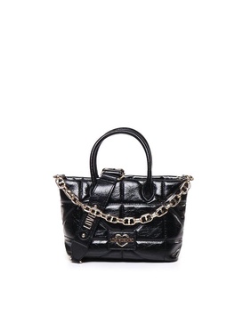 Love Moschino Logo-Lettering Chain Linked Crossbody Bag