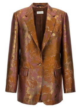 Dries Van Noten Blanchet Single-Breasted Blazer