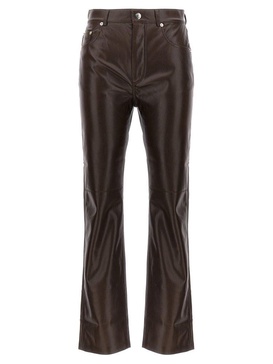 Nanushka Vinni High Waisted Straight-Leg Pants