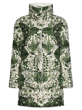 Etro Abstract Printed Padded Reversible Coat