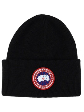 Canada Goose Logo Patch Beanie