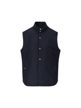 Herno High Neck Sleeveless Waistcoat