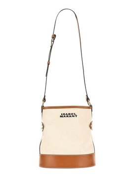 Isabel Marant Samara Logo Embroidered Shoulder Bag