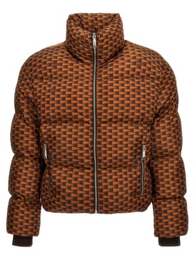 Bally Monogram Printed Puffer Jacket