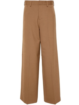 wool blend pants