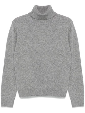 Moody high-neck wool sweater