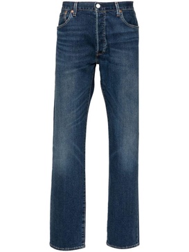 Levi'S 501 Straight-Leg Jeans In Light-Wash Cotton